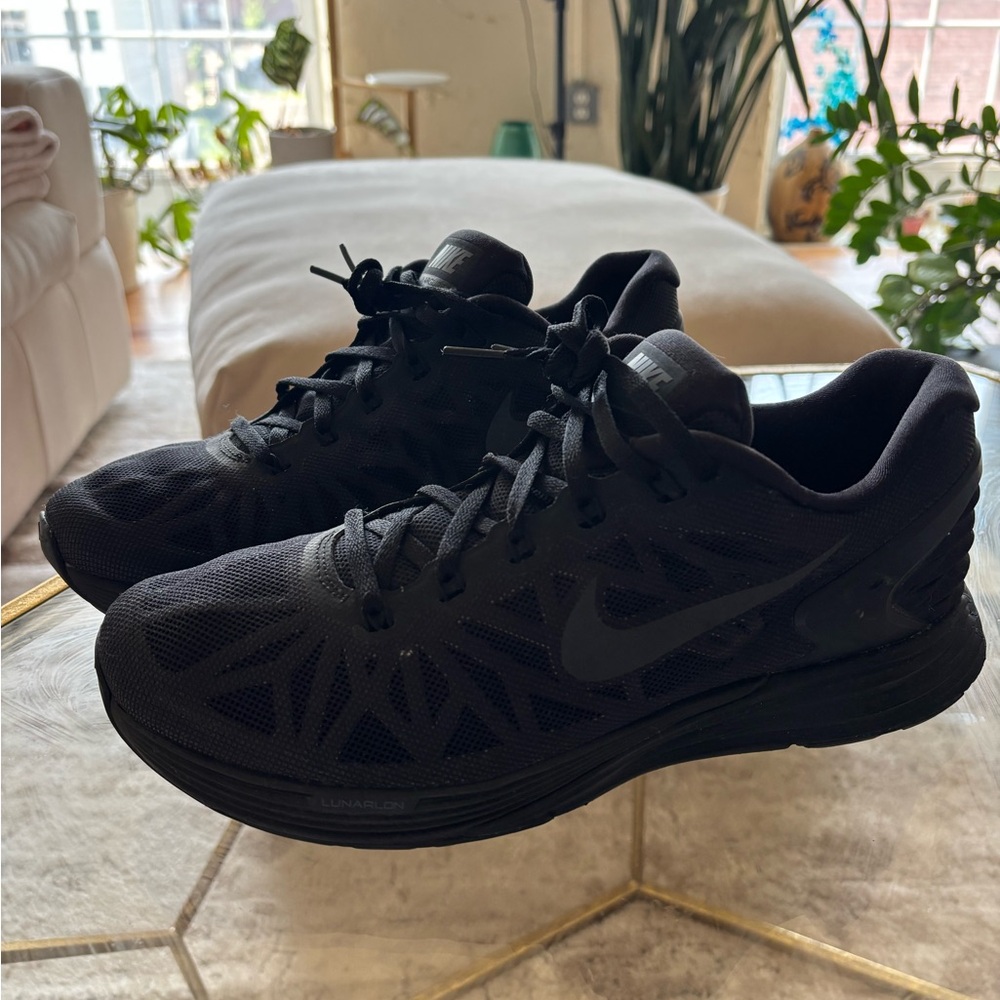 NikeID Customized Fitsole Women’s Black Running Shoes